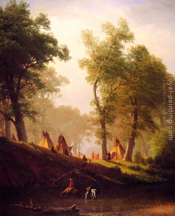 Albert Bierstadt : The Wolf River
